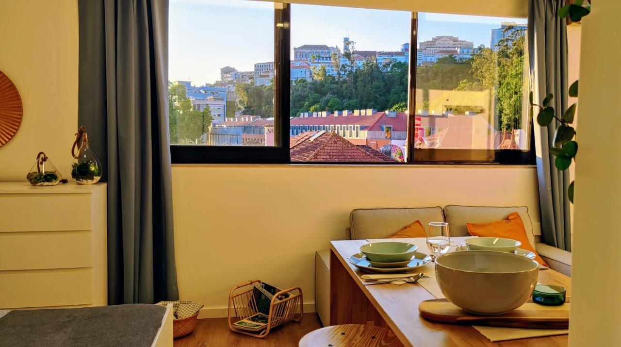 Stylish And Elegant Studio - Best View And Location In Coimbra Downton Eksteriør billede